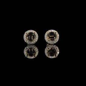 163631 - .20 ctw diamond earring jackets