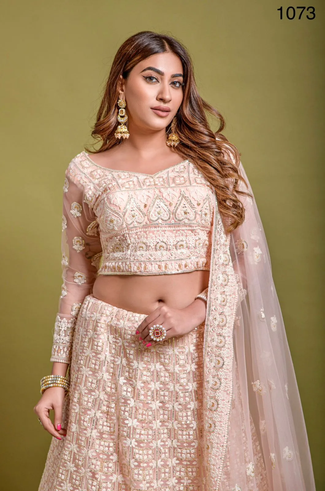 Angan Vol 1 Designer Occasion Wear Lehenga D.no 1073