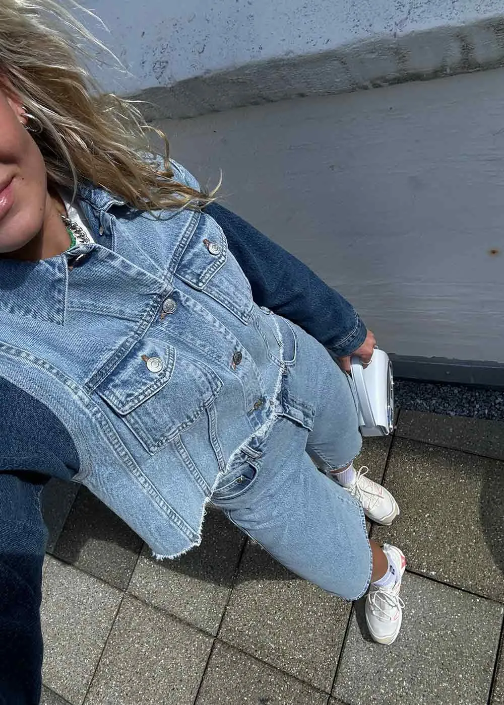City Denim Jacket 0105 - Light Blue