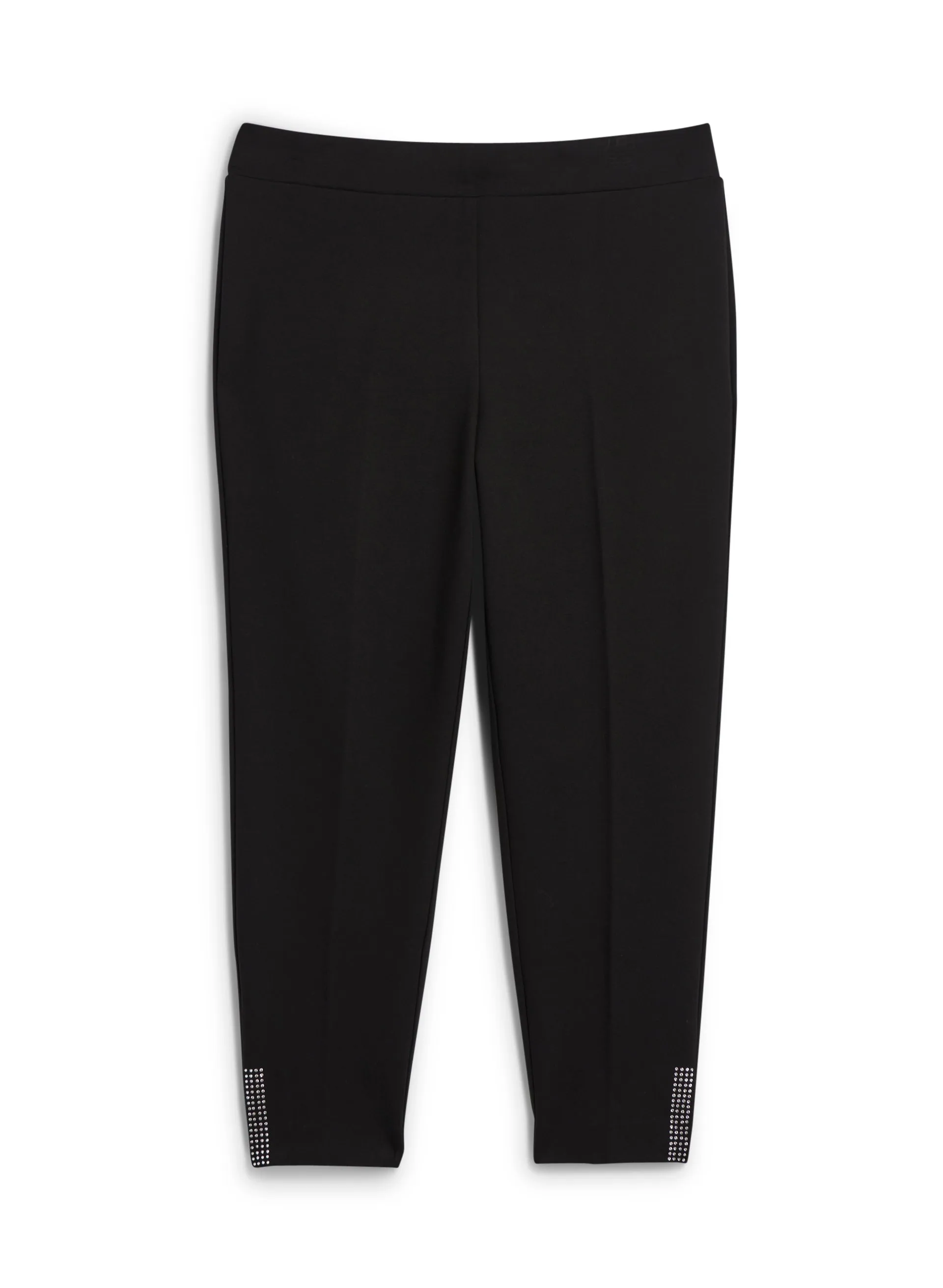 City Fit Rhinestone Trim Pants