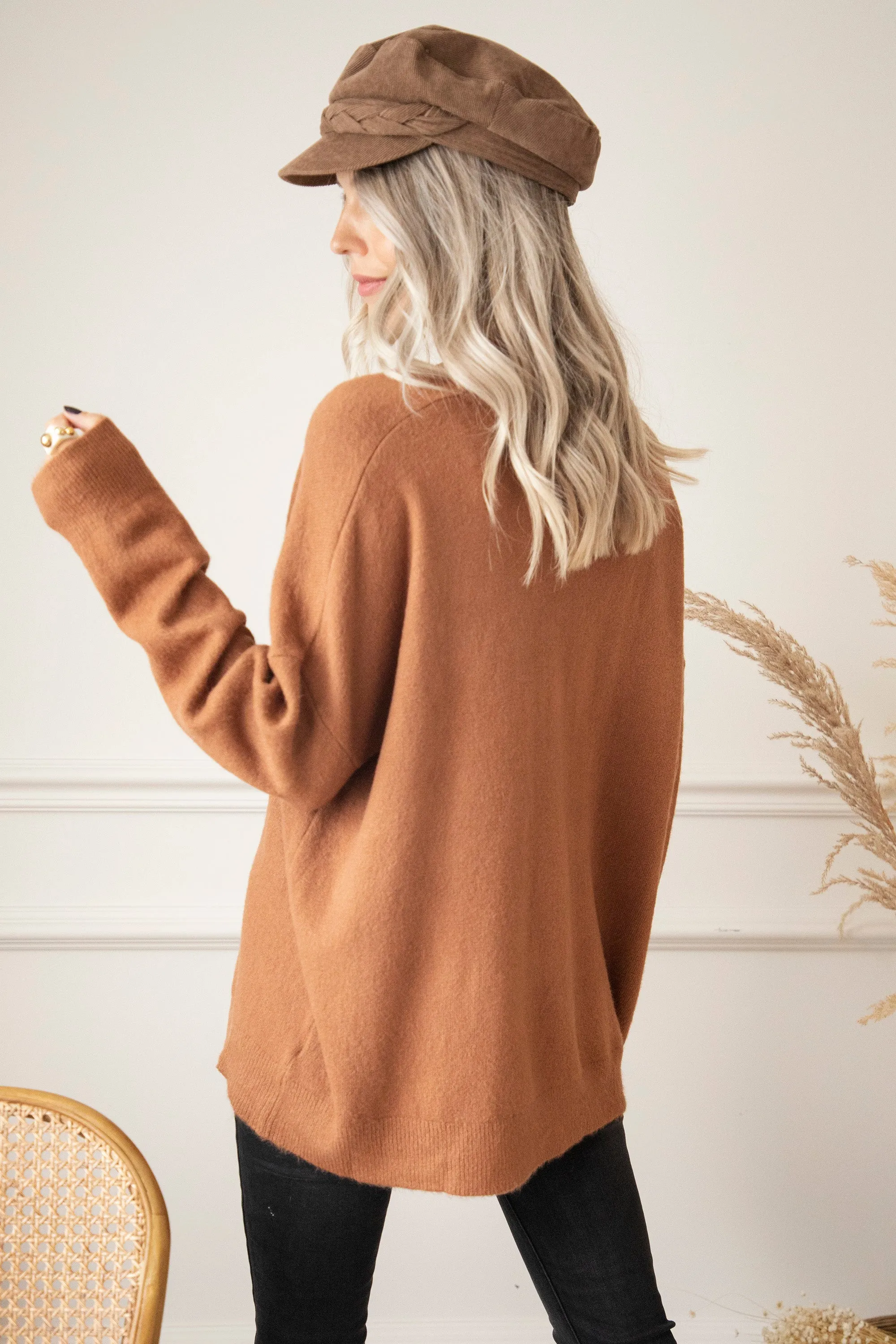 Comfy Billie Caramel - Trui
