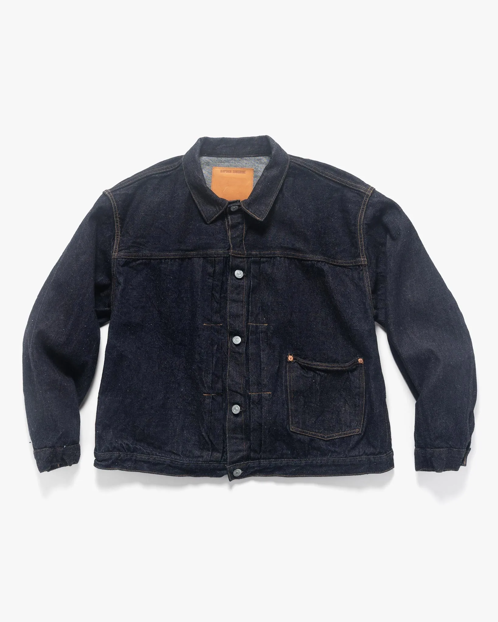 Denim Tracker 2P Jacket Indigo One Wash