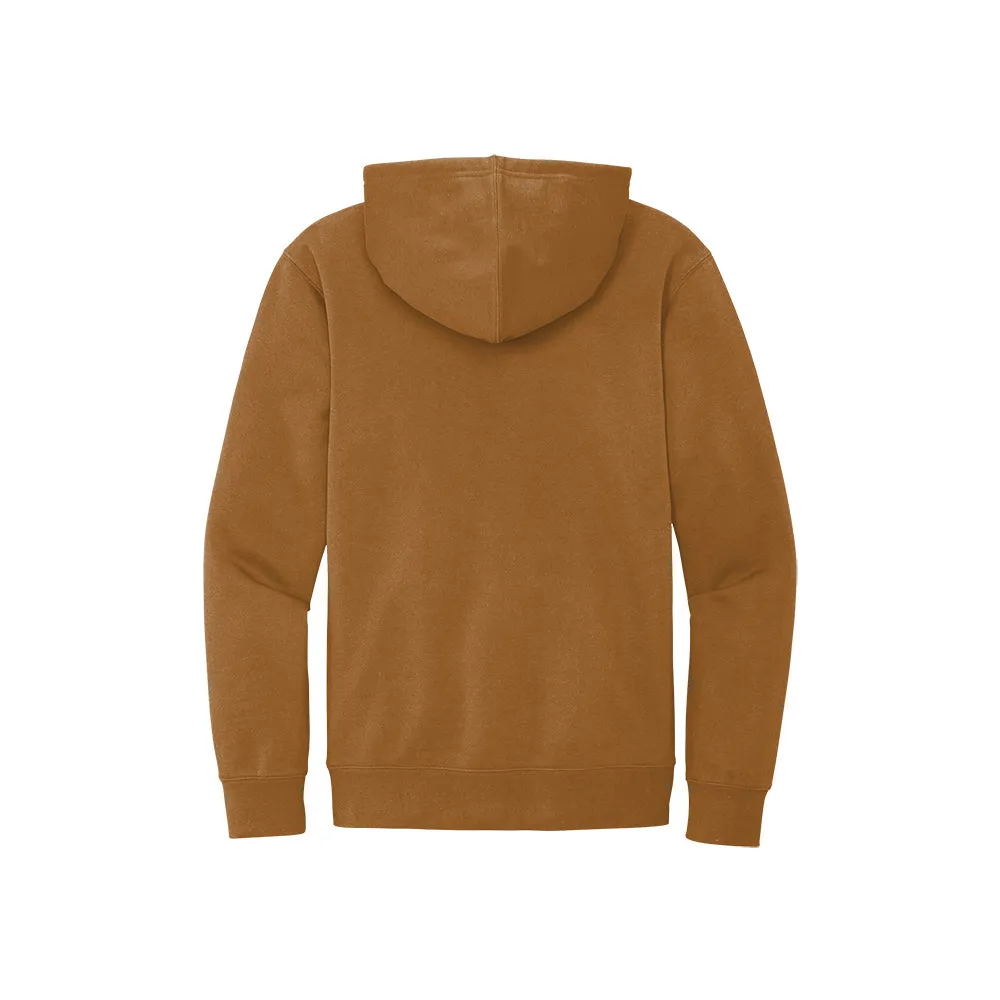 District DT6100 V.I.T. Fleece Hoodie - Duck Brown