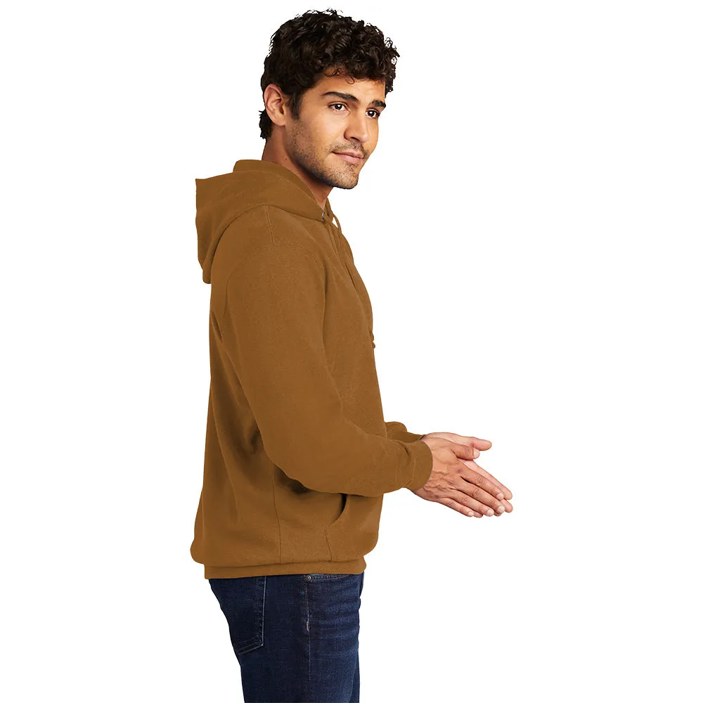 District DT6100 V.I.T. Fleece Hoodie - Duck Brown