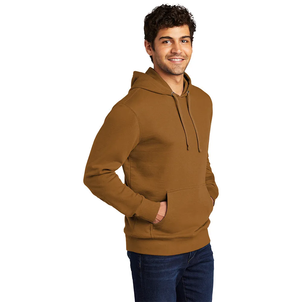 District DT6100 V.I.T. Fleece Hoodie - Duck Brown