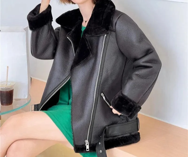 Extra Warm Women’s Fleece-Lined Rider Jacket