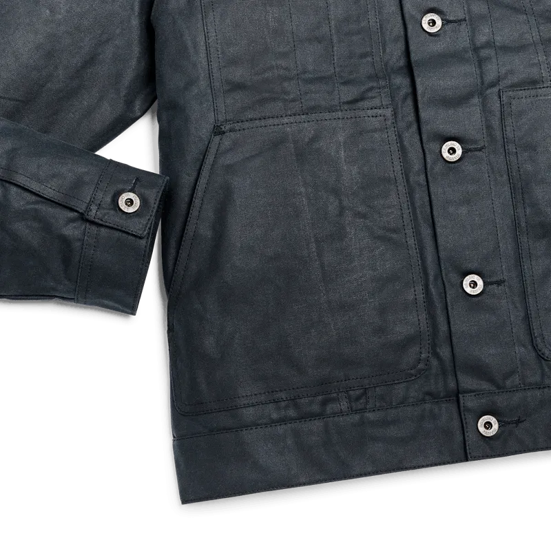 Filson - Tin Cloth Short Lined Cruiser Jacket - Service Blue