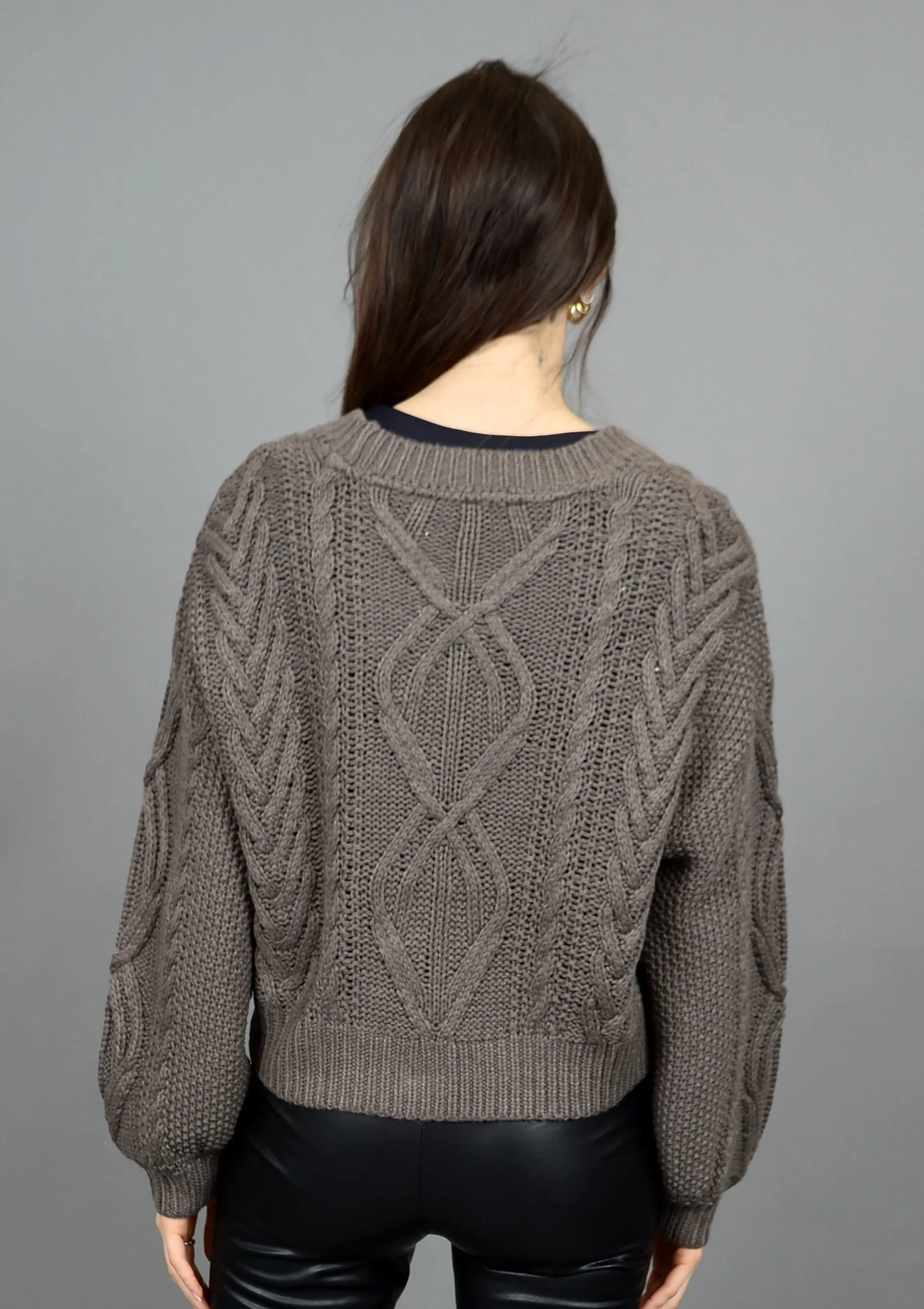 Ignacia Long Sleeve V-Neck Cardigan | Bark Mel