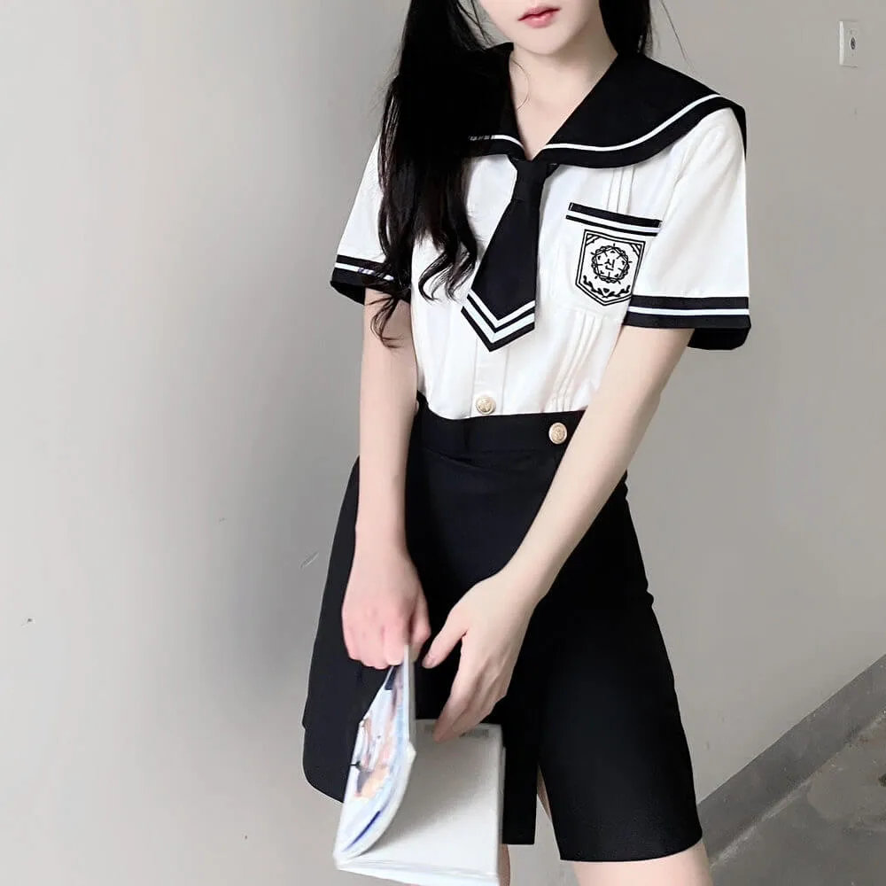Korean style girl school uniform set