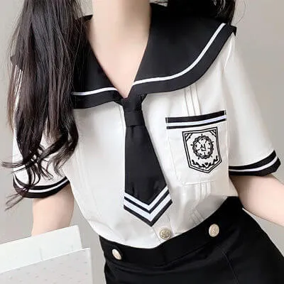Korean style girl school uniform set