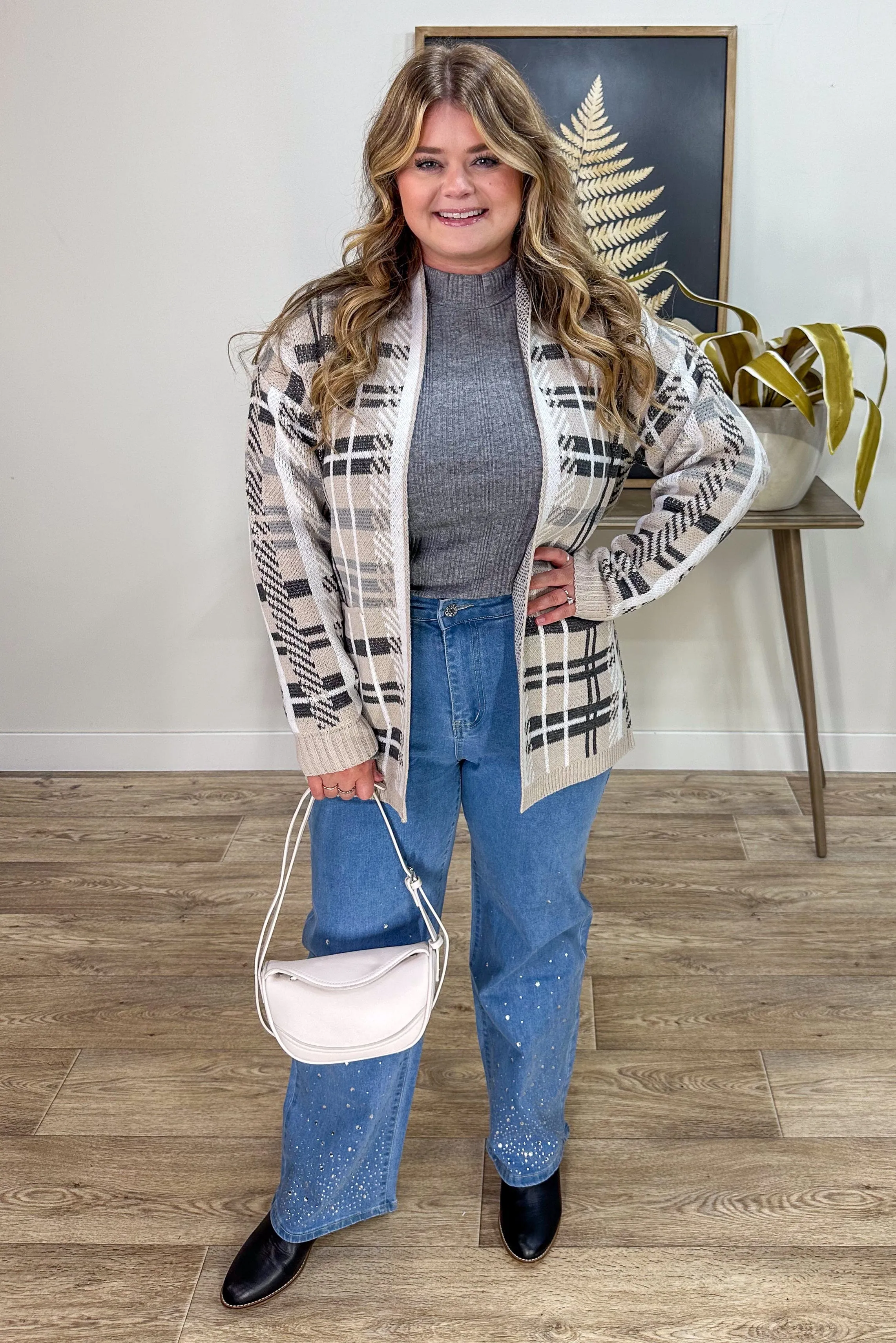 Light Denim Rhinestone Jean