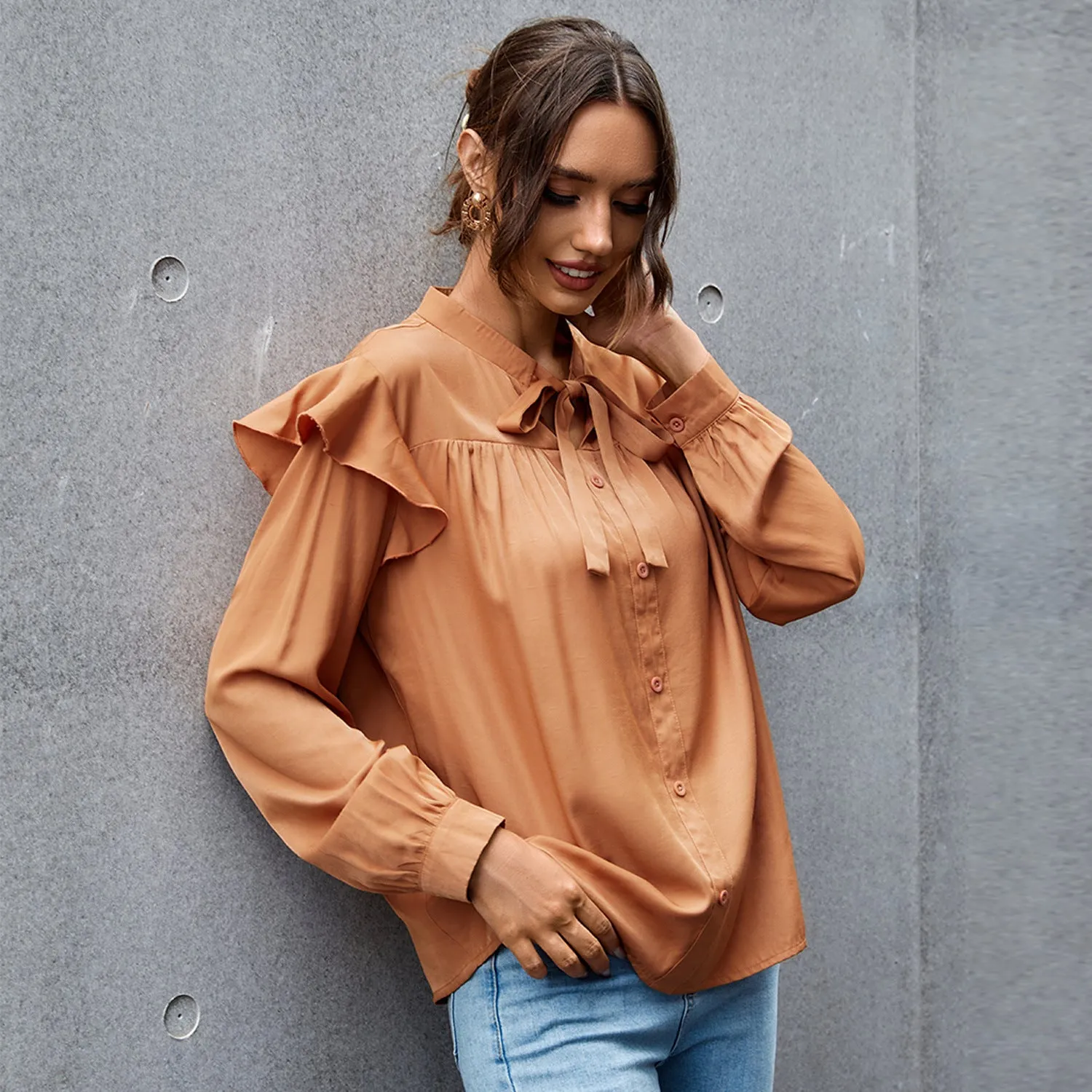 Long Sleeve Slim Fit  Shirt