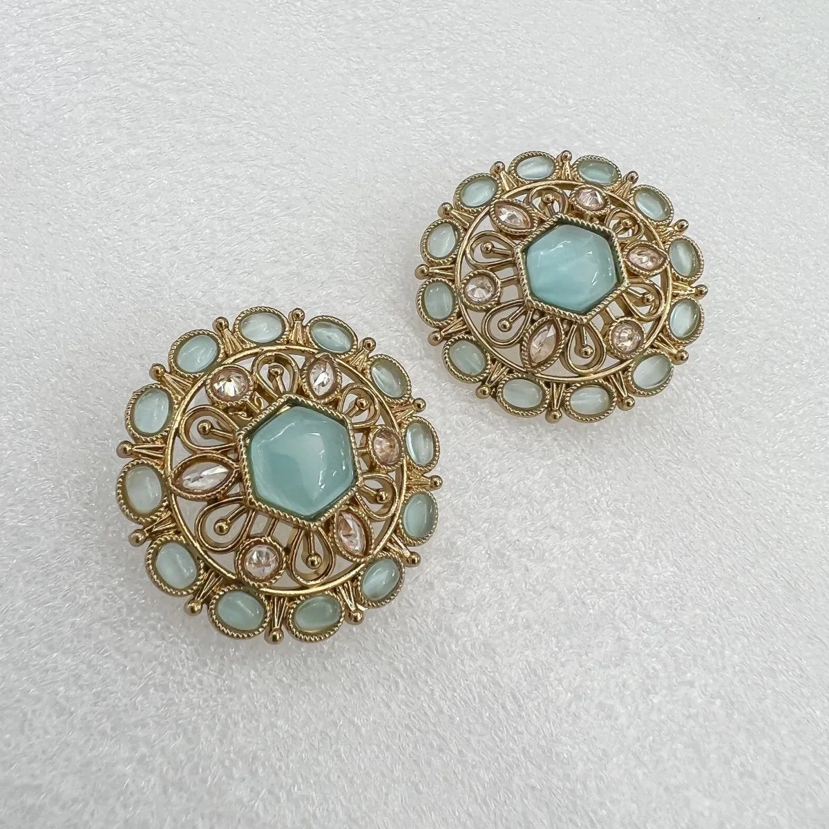 Medium Crystal Tops - Light Blue