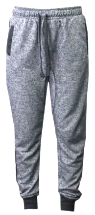 Mens Skinny TRACK PANTS Cuff Slim Gym Plain Sport - Charcoal - XL