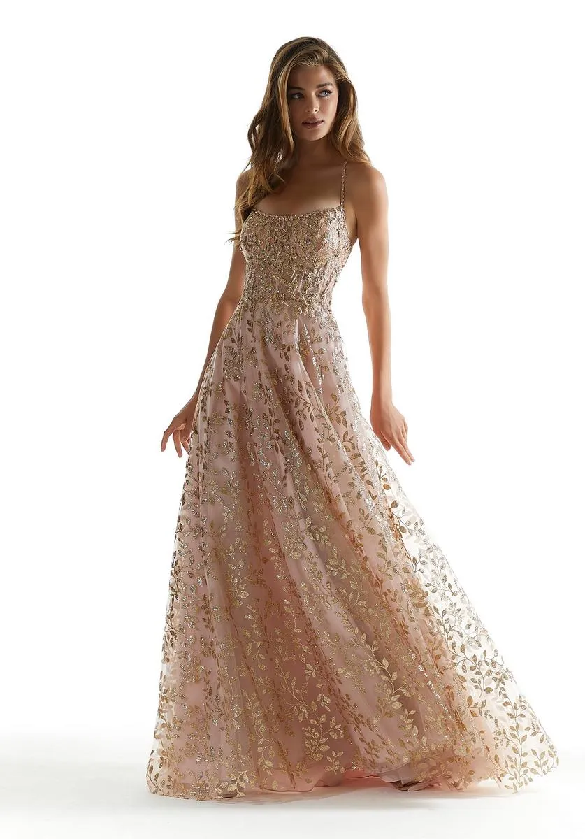 Morilee A-Line Long Prom Dress 48056