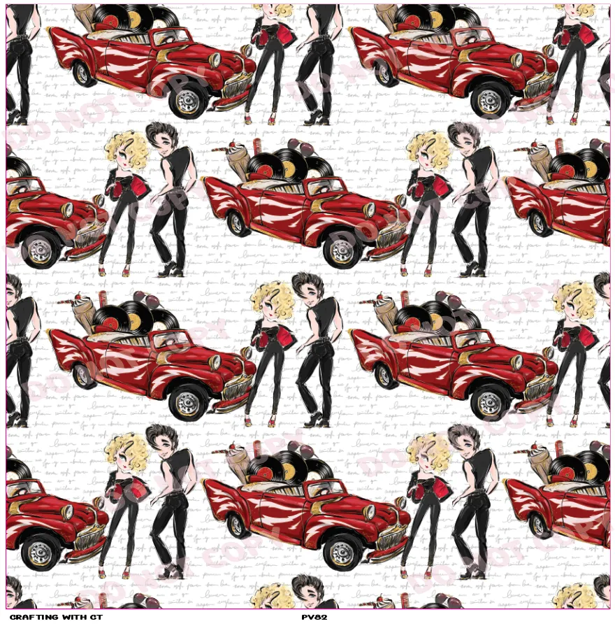 PV82 Grease Lightning v3 vinyl sheet