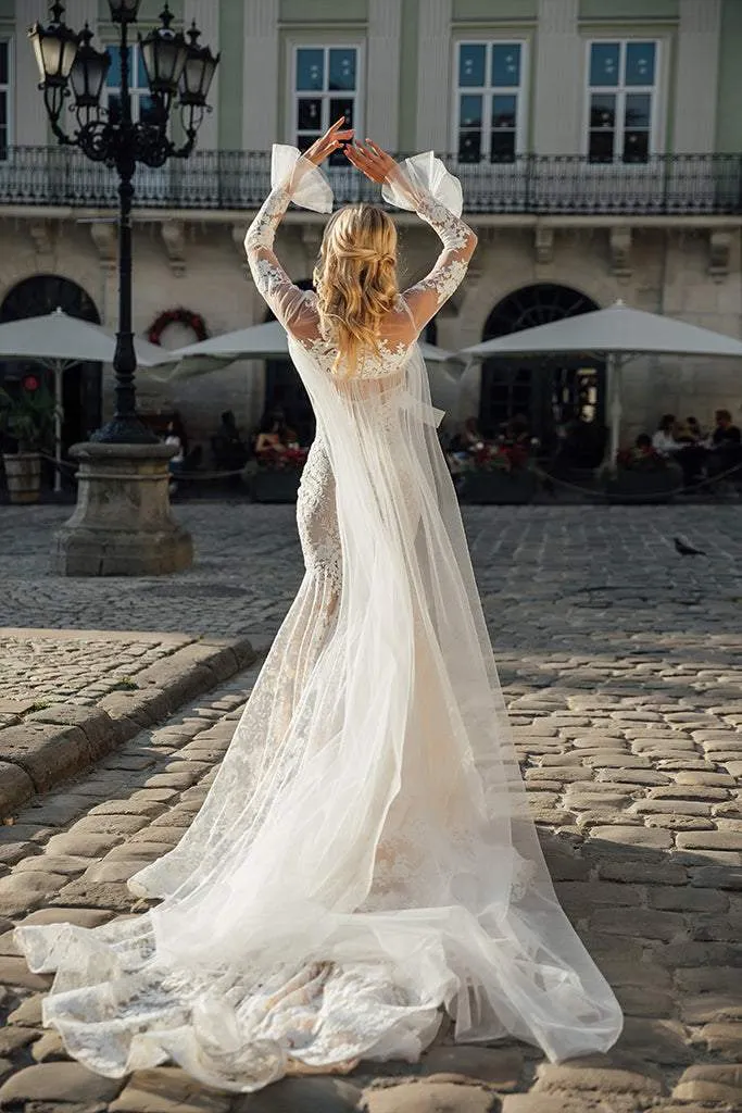 Soft Salt Wedding Dress