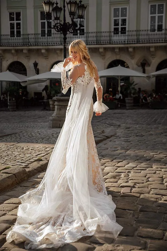 Soft Salt Wedding Dress