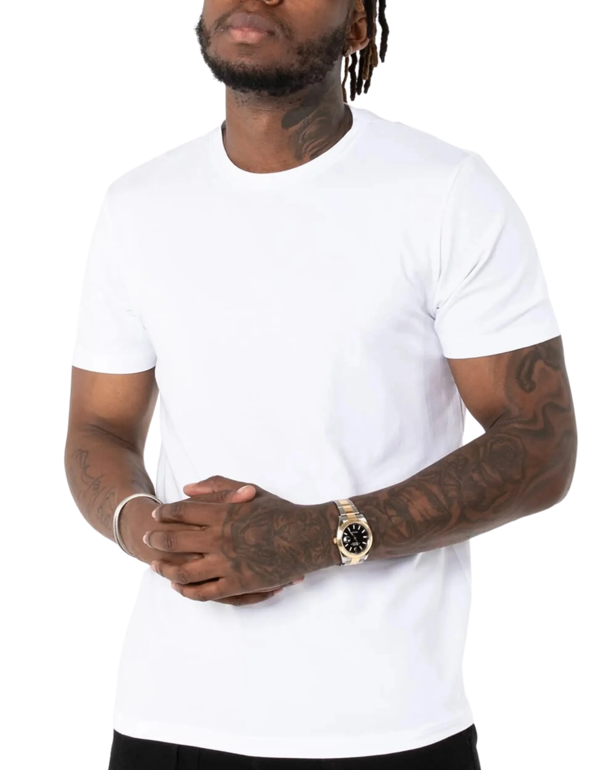 Stretch Silm Fit Basic Tee
