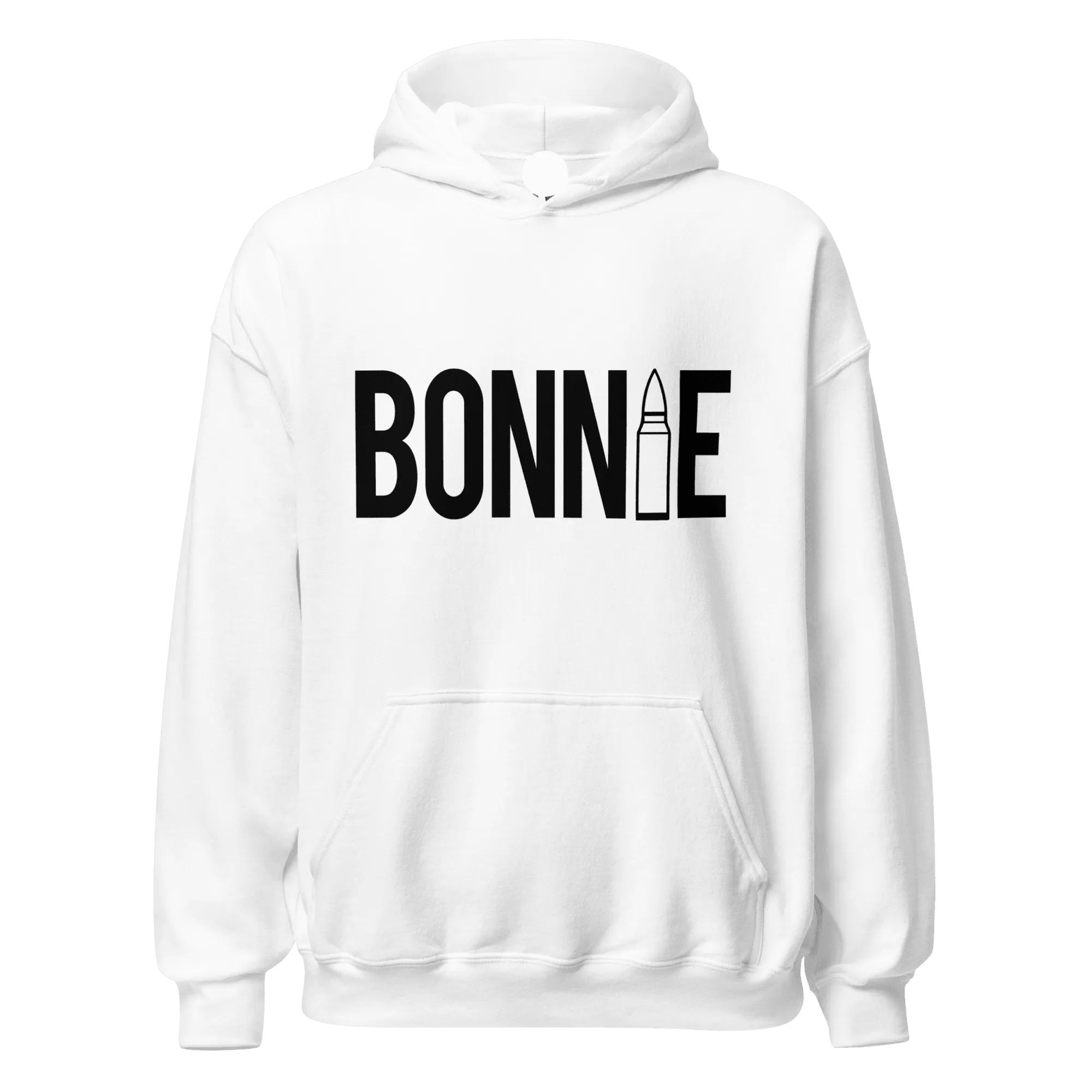 Ultra Soft Blended Cotton Bonnie and Clyde Couples Hoodie Set