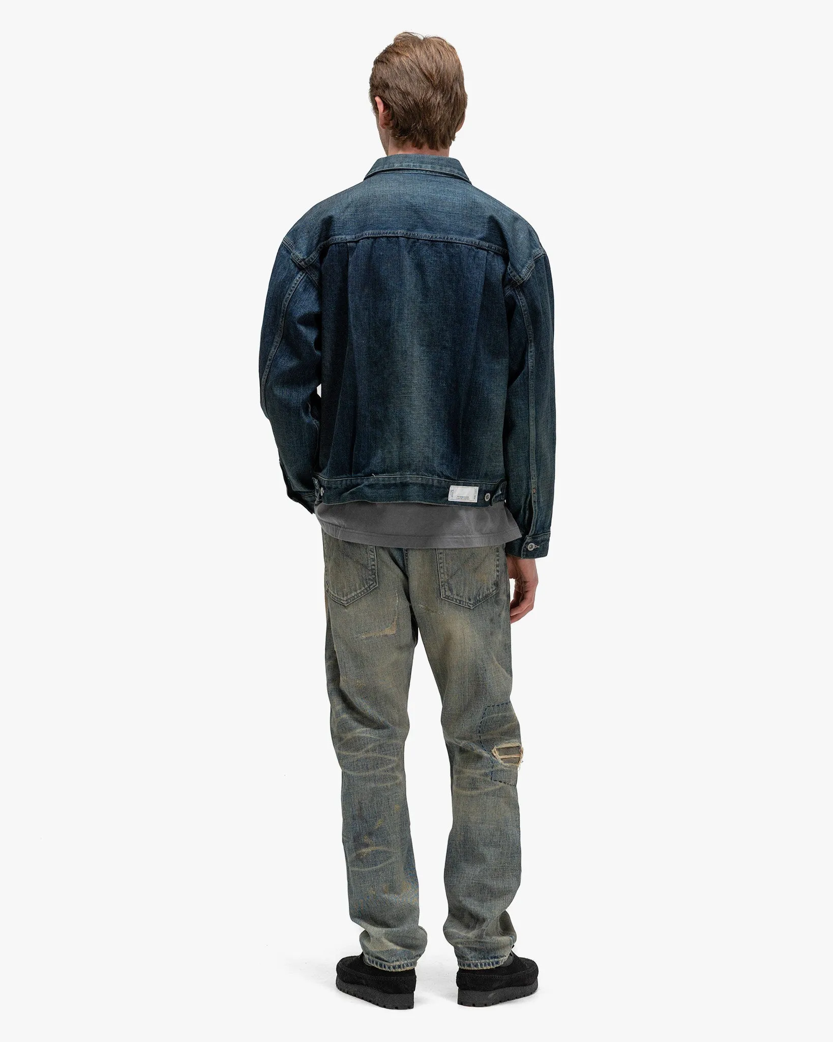 Washed Denim Type-2 Jacket Indigo