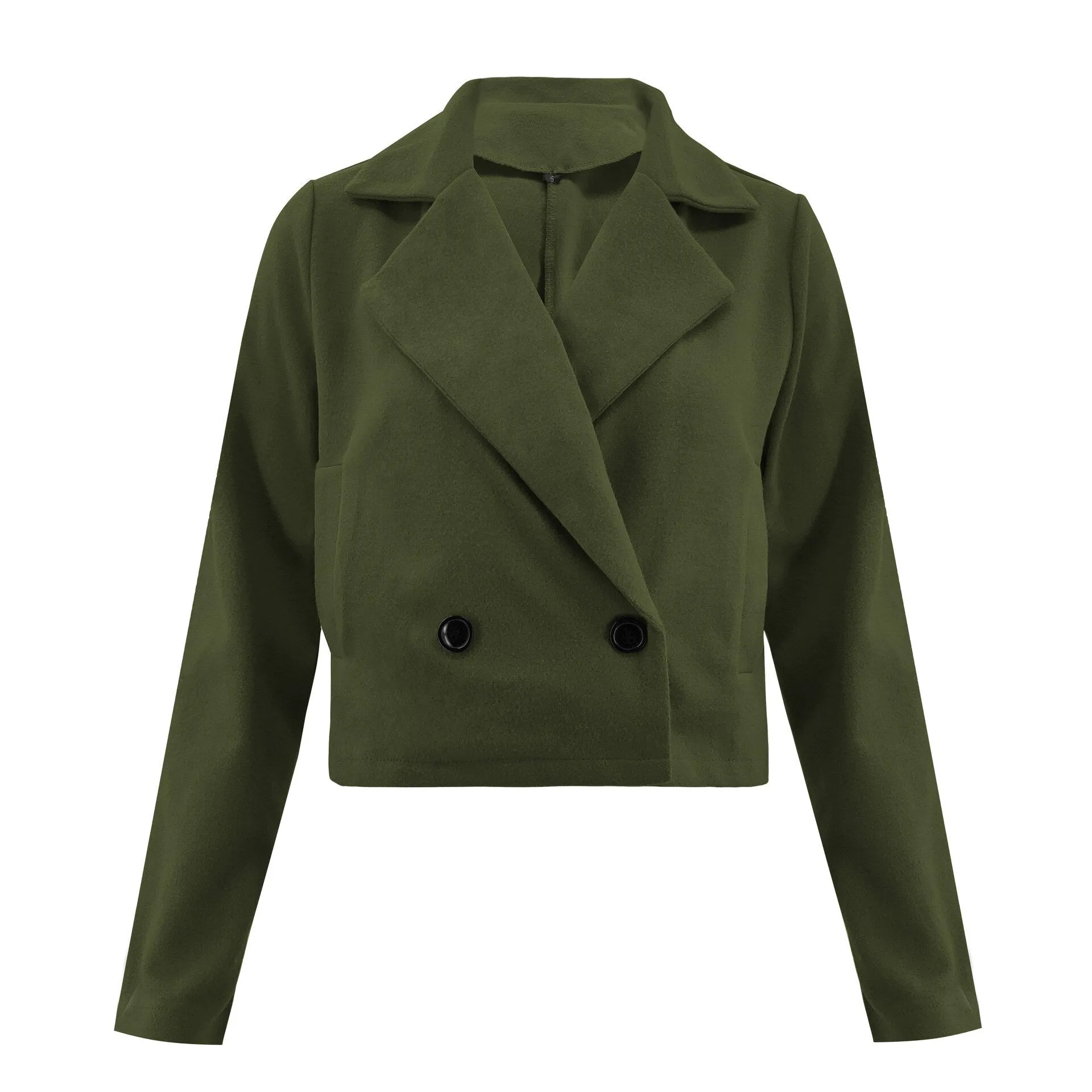 Women's Autumn Woolen Short Warm Coat