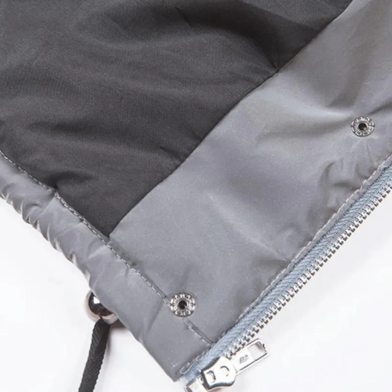 Women's Spring Reflective Warm Short Coat