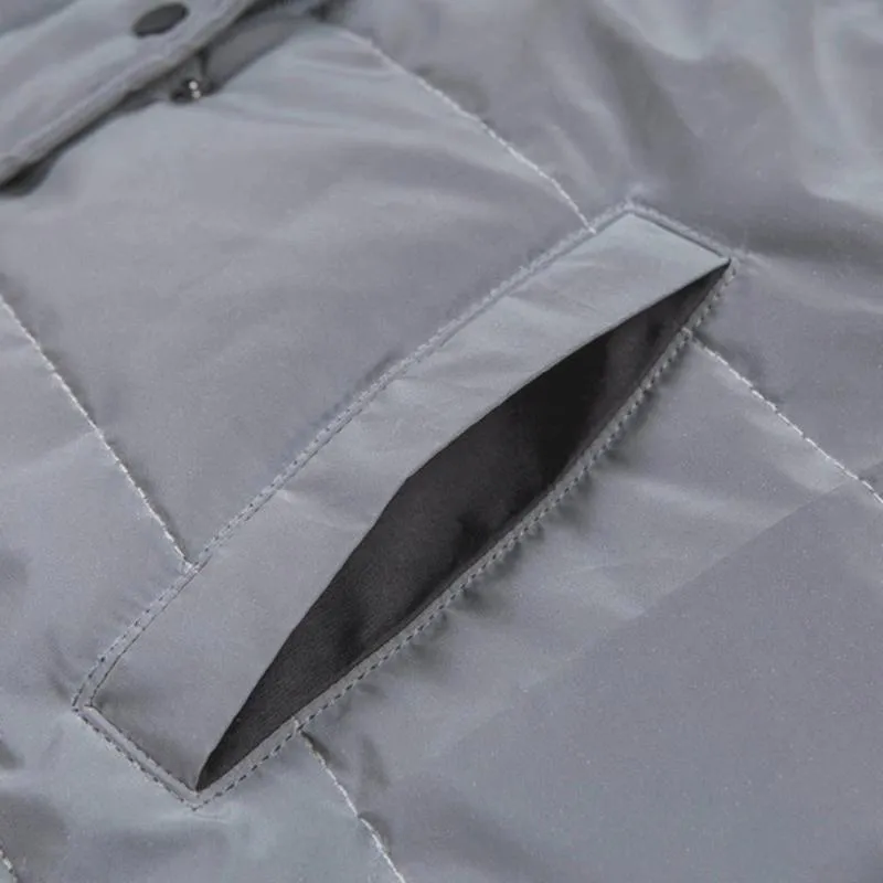 Women's Spring Reflective Warm Short Coat