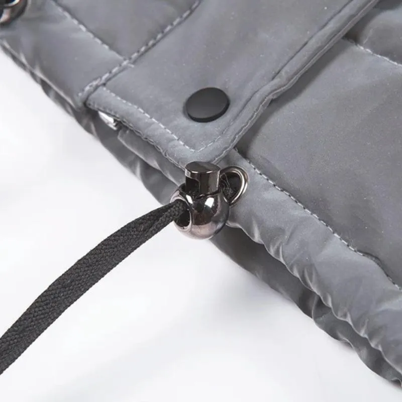 Women's Spring Reflective Warm Short Coat