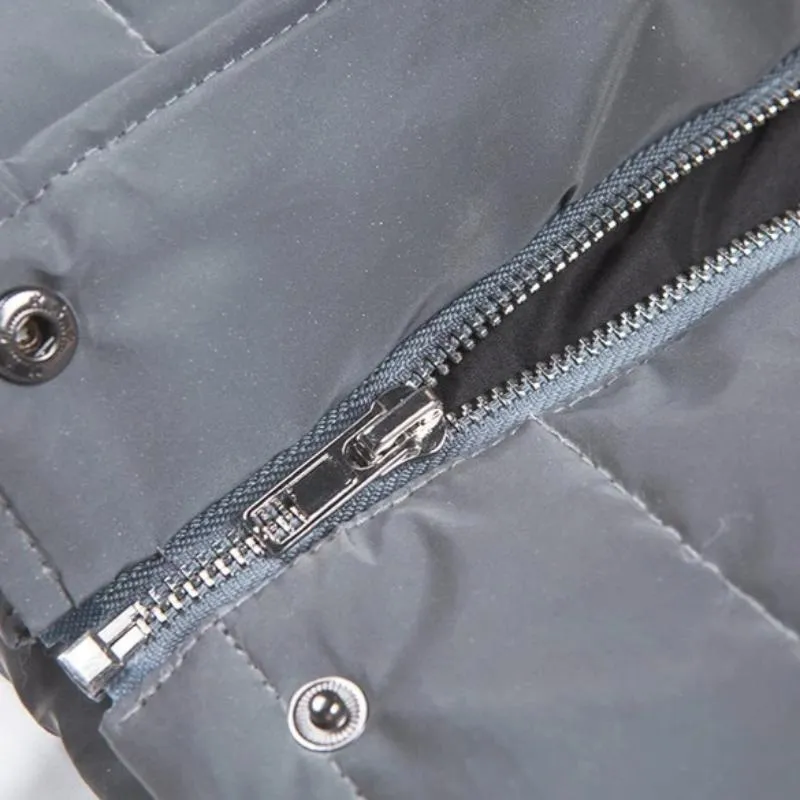 Women's Spring Reflective Warm Short Coat
