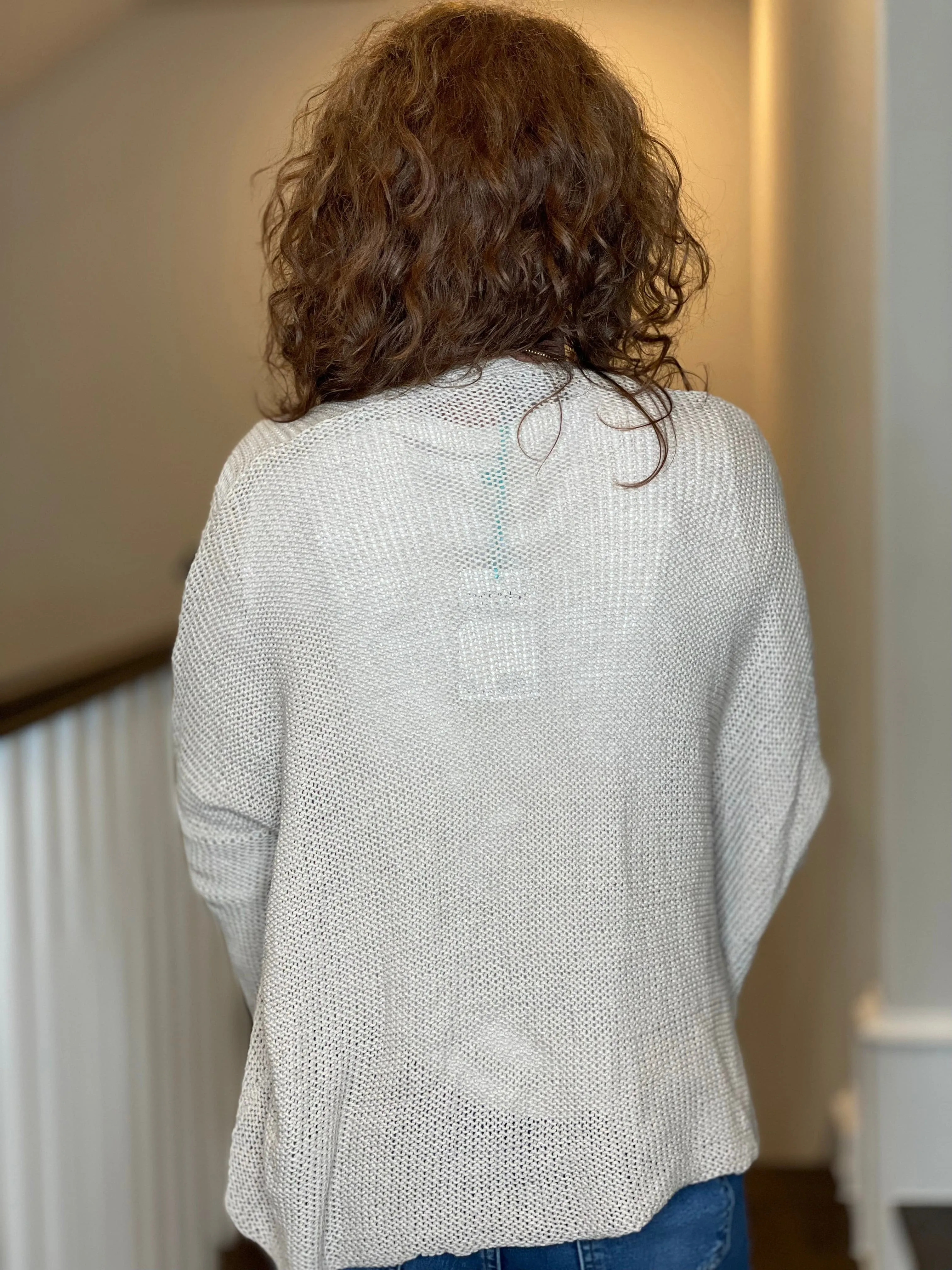 Wooden Ships Boho Cardi Cotton Sweater